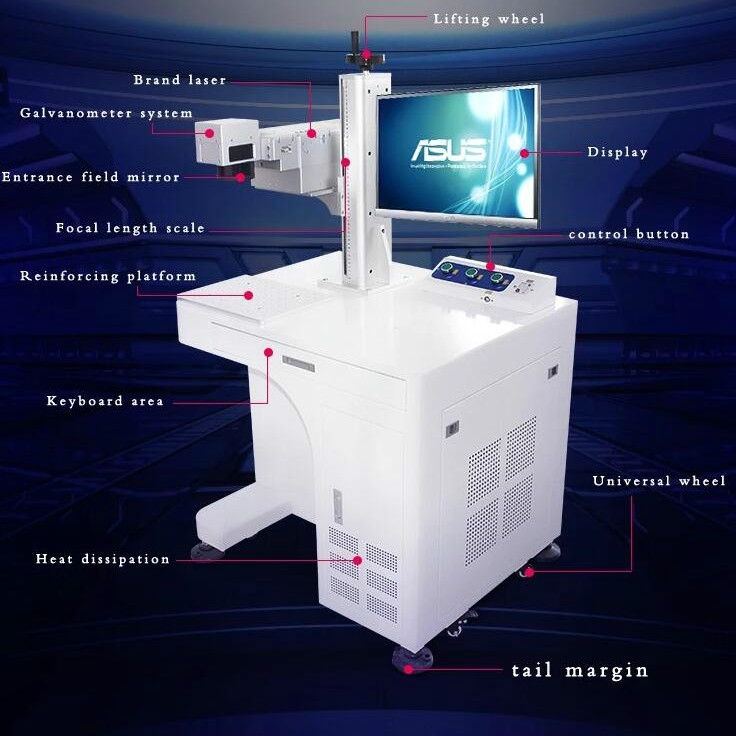Máquina de marcação a laser de fibra