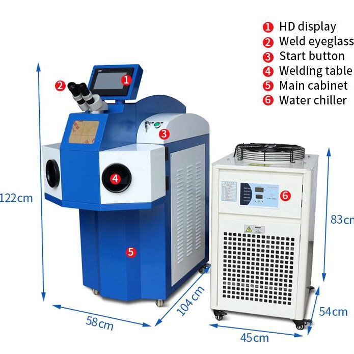 Máquina de solda a laser