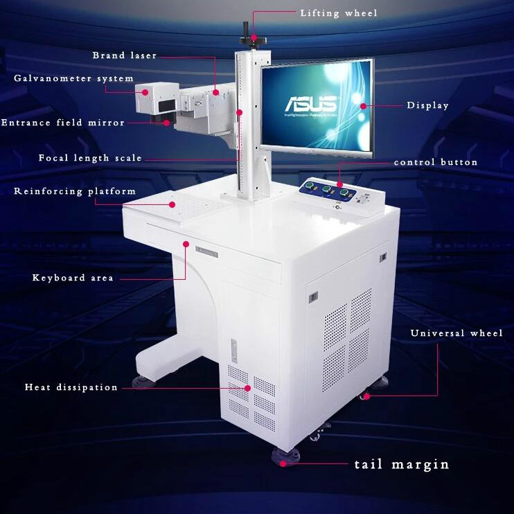 Máquina de marcação a laser UV
